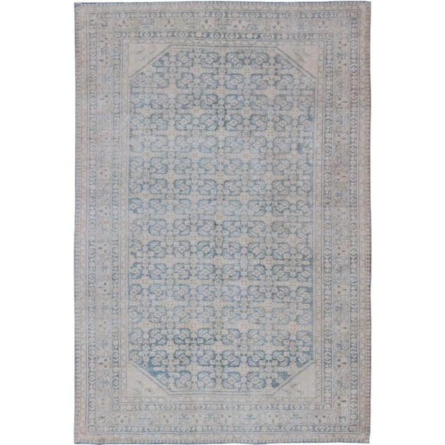 Keivan Woven Arts, Mev-1908-86, Antique Hamadan Rug- 9′ × 12′6″ For Sale