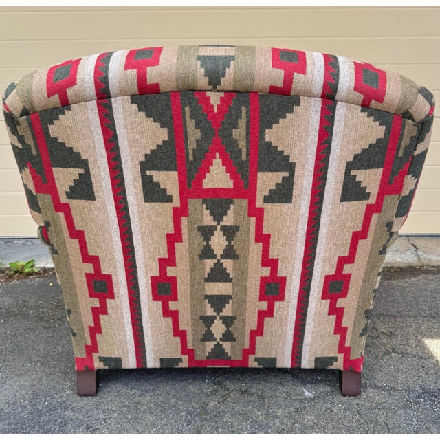 Tan Ralph Lauren Wyland Chair and Ottoman For Sale - Image 8 of 12