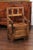 Early 19th Century English Country Pine Chair circa 1800 with Scrolled Arms and Lift-Top Seat For Sale - Image 5 of 12