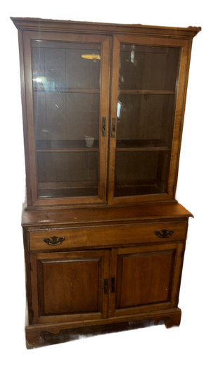 Mid-Century Solid Hardwood China Cabinet – Stanley Furniture