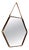 Hexagonal Mirror, Italy, 1960s For Sale