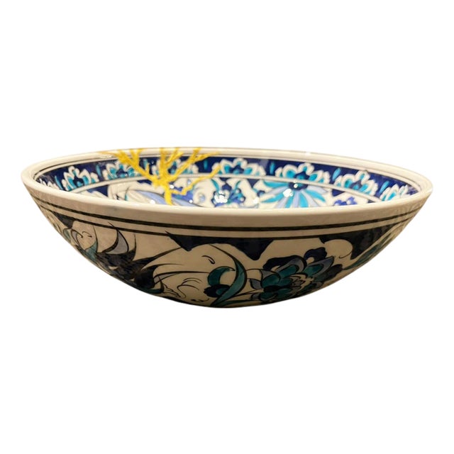 Ceramic Bowl with Gold Kintsugi Repair, 1990s For Sale