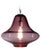 Not Yet Made - Made To Order Venus Pendant Light from the Versuvius Collection in Amethyst For Sale - Image 5 of 5