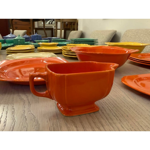 Riviera Dinnerware by Homer Laughlin Set, Circa 1930 For Sale - Image 9 of 12