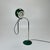1970s Mid-Century Modern Green Eyeball Desk Lamp, Italy, 1970s For Sale - Image 5 of 9