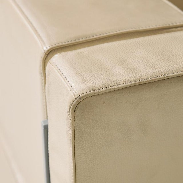 Vintage Leather Lounge Chair from Kinnarps For Sale - Image 10 of 15