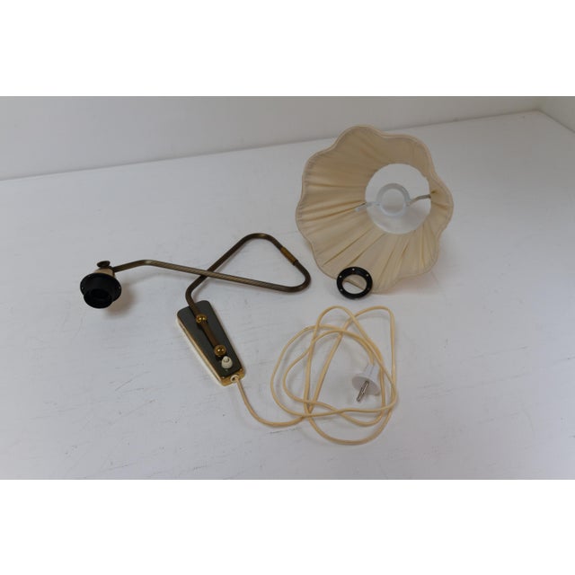 Danish Articulating Brass Wall Light by Teknika, Denmark, 1950s For Sale - Image 17 of 18