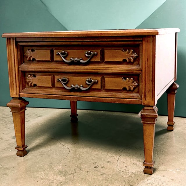 Mid-Century Italian Provincial Style End Table For Sale - Image 9 of 12