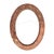 Antique Victorian Gold Gilded Oval Frame — Convex Bubble Glass Portrait Frame For Sale - Image 12 of 12