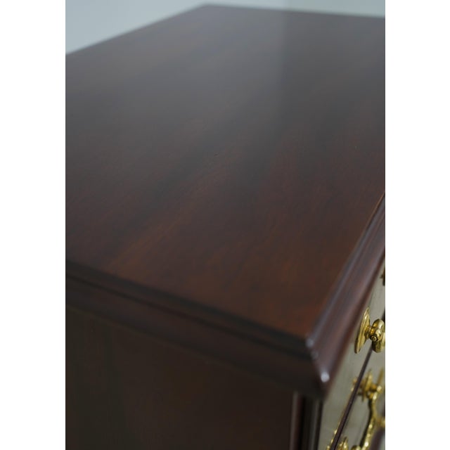 Kittinger 4 Drawer Mahogany Richmond Hill Bachelor Chest For Sale - Image 11 of 16