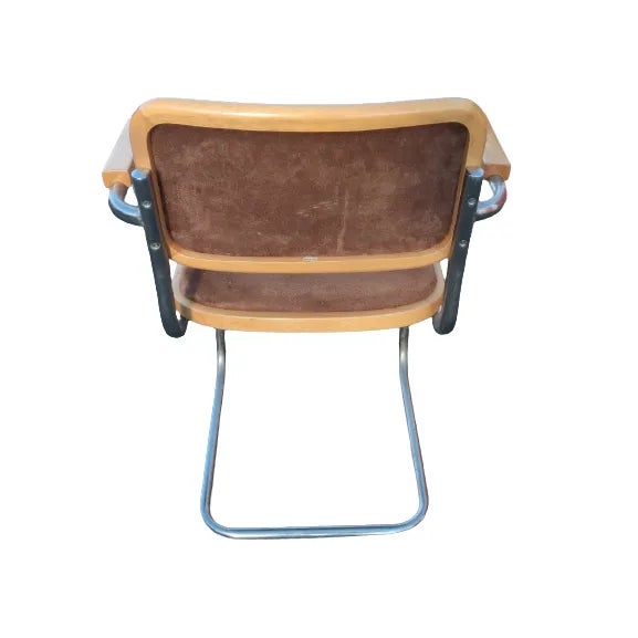 1980s Vintage Marcel Breuer Cesca Dining Chairs - Set of 3 For Sale In Washington DC - Image 6 of 9