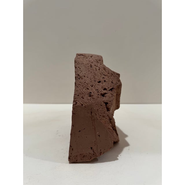 1960s 1960s Larry Mohr Abstract Terracotta Sculpture Signed Estate Mid Century Modern Art For Sale - Image 5 of 7