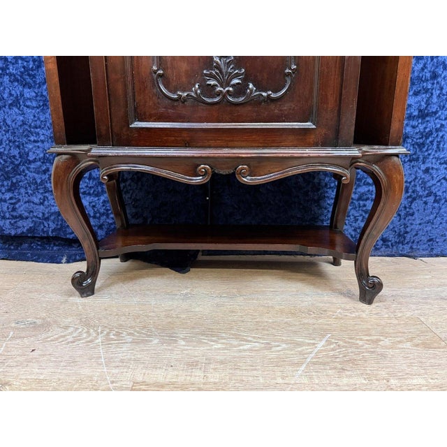 Napoleon III Mahogany State Cabinet, 1880 For Sale - Image 6 of 10
