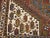 A beautiful early 20th century Persian Qashqai tribal area rug of great visual boldness and cultural authenticity — hand-...