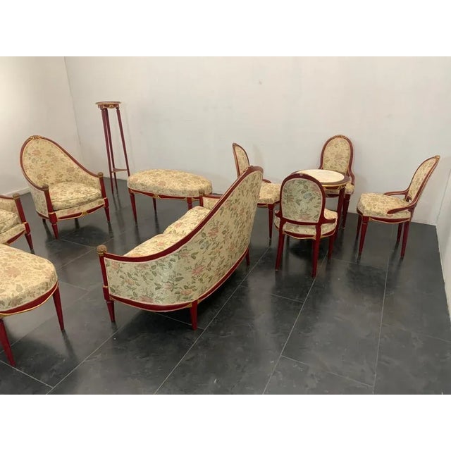 Art Deco Lacquered Tea Chairs, Set of 4 For Sale - Image 13 of 14
