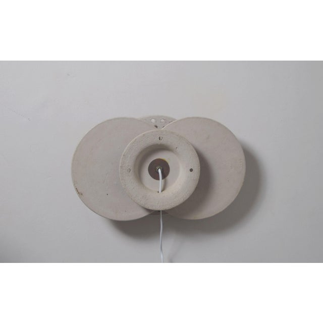 Brown Danish Ceramic Model 1103 Wall Lamp by Axella Stentøj, 1970s For Sale - Image 8 of 9