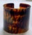 Plastic 1990s Faux Tortoise Patterned Cuff - For Sale - Image 7 of 7