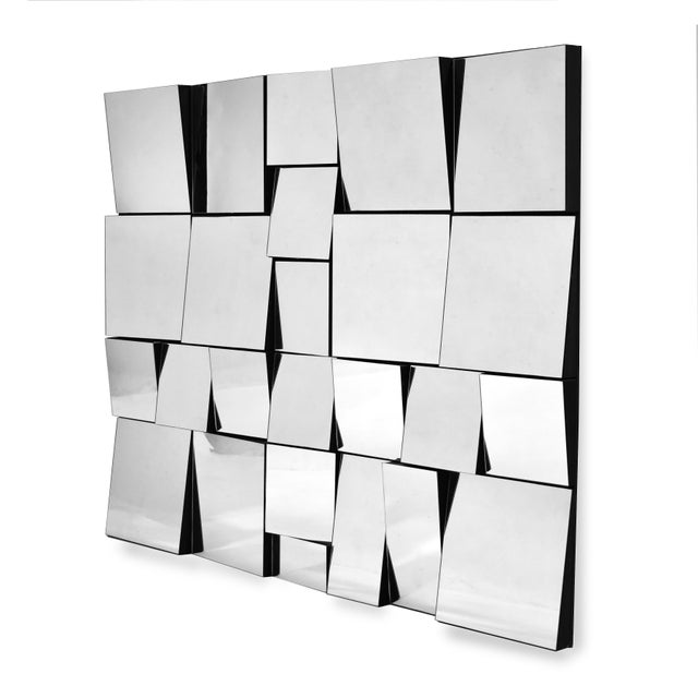 Vintage "Slopes" Mirror by Marshall Gross For Sale - Image 10 of 10