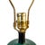 Metal 1970s Large Frederick Cooper Emerald Green Hand-Painted Green Tole Chinoiserie Table Lamps - A Pair For Sale - Image 7 of 17
