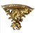 19th Century Italian Hand-Carved Gilded Wall Brackets, Rococo, Mid-19th Century For Sale - Image 5 of 10