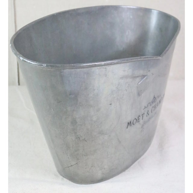Mid-Century Modern Mid 20th Century Moet & Chandon Double Champagne Bucket For Sale - Image 3 of 6