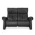 Dark Grey Leather Varia Two-Seater Sofas with Manual Function from Mondo, Set of 2 For Sale - Image 5 of 18
