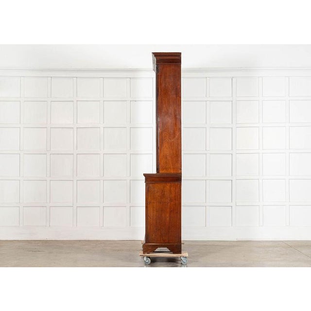 English Inlaid Mahogany Glazed Bookcase, 1870 For Sale - Image 6 of 18