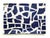 Navy Blue Jim Thompson Timbuktu Fabric in Midnight Blue, 40"/1 Meter For Sale - Image 8 of 10