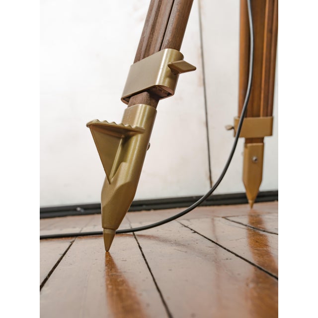 Large Industrial Theater Spotlight Floor Lamp from ADB, Belgium, 1960s For Sale - Image 13 of 18