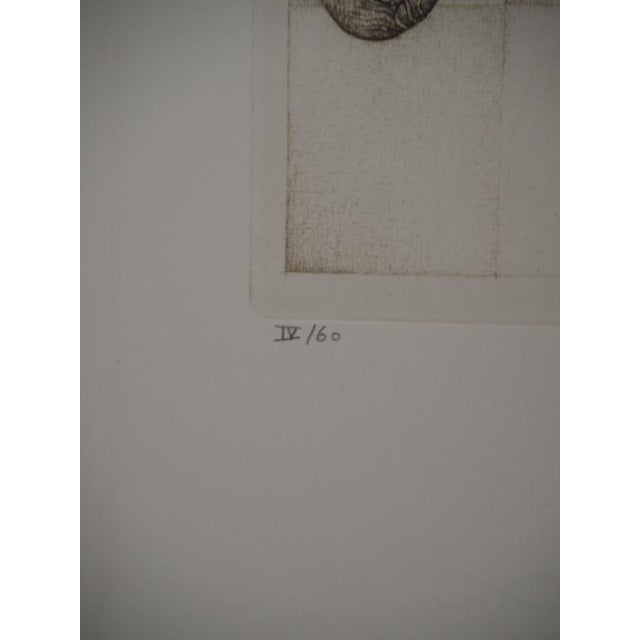 Fred Deux, Four Times, Original Engraving For Sale - Image 4 of 6