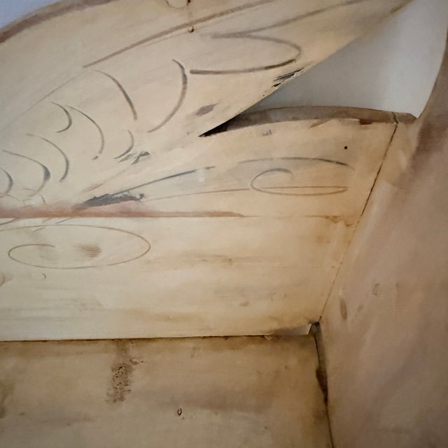 Hand Painted Swan Bench For Sale In Washington DC - Image 6 of 10