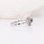 Blue Diamond Ring With Earth Mined Diamond Accents: Solid 14k Gold, Round 4mm, Size 6.75 For Sale - Image 10 of 11