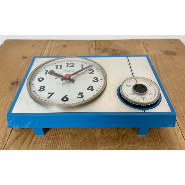 Vintage East German Kitchen Wall Clock from Weimar, 1970s For Sale - Image 13 of 18