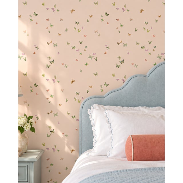 Our Butterfly Grove wallpaper design was inspired by a freshly bloomed English Garden with butterflies fluttering in the...