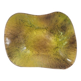 Mid Century Paolo De Poli Enameled Bowl For Sale