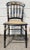 Late 19th Century Late 19th Century Ebonized and Parcel Gilt Decorated Cane Seat Side Chair For Sale - Image 5 of 12