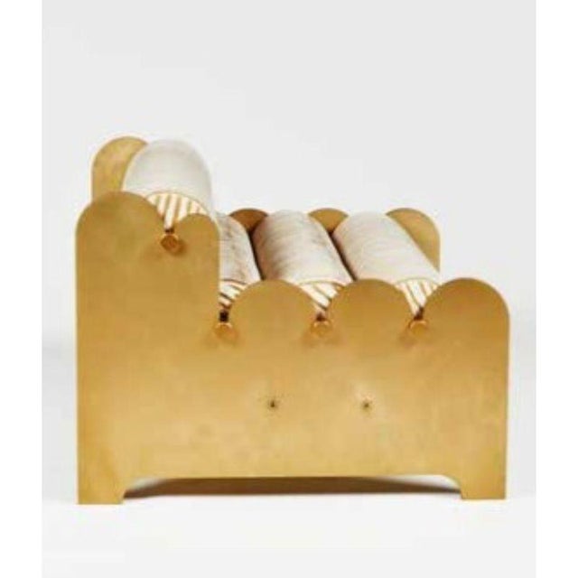 Gold Bobbin Chair by Laun For Sale - Image 8 of 12