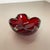 Large Red Murano Bubble Glass Bowl Element Shell Ashtray, Italy, 1970s For Sale - Image 4 of 18