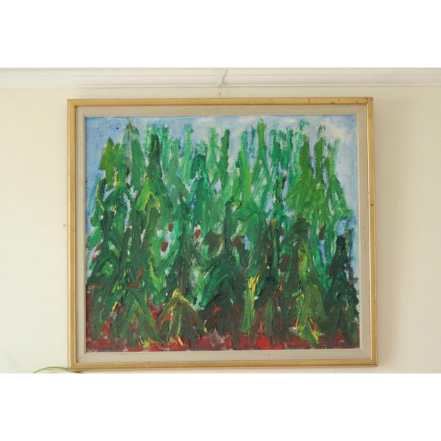 Bo Sällström, Woodland, 1970s, Oil on Canvas For Sale - Image 8 of 11