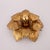 1970s Vintage Italian Gold Leaf Flush Mount or Wall Sconce by Masca, 1970s For Sale - Image 5 of 8