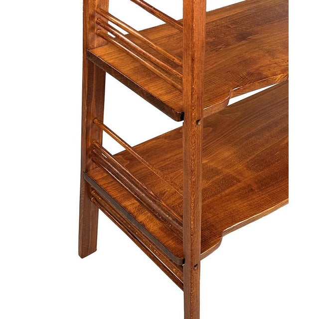 1910s Art Nouveau Beechwood Shelf, 1910s For Sale - Image 5 of 8