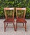 American Mid 19th Century Bamboo-Turned Windsor Side Chairs With Single Board Seats, a Pair For Sale - Image 3 of 9