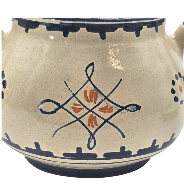 Late 20th Century Corso Dei Fiori “Casolare” Cream & Sugar, Hand Painted Italian Maiolica For Sale - Image 15 of 18