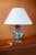 Polychrome Earthenware Lamp Base with Peony Decoration from Gien, France, 1971-1984 For Sale - Image 3 of 11