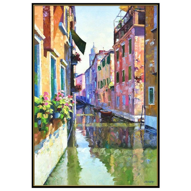 Contemporary Late 20th Century Floating City of Color, Howard Behrens For Sale - Image 3 of 7