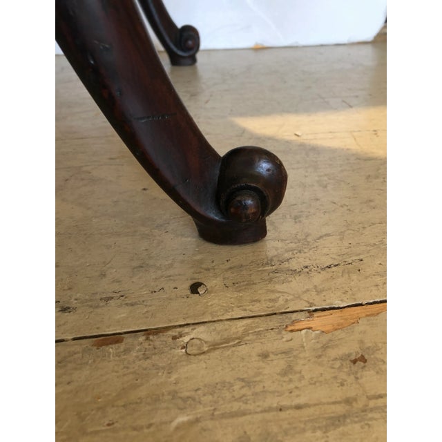 Late 18th Century 18th Century Georgian Side Chairs Dressed Up in Scalamandre Upholstery -A Pair For Sale - Image 5 of 13