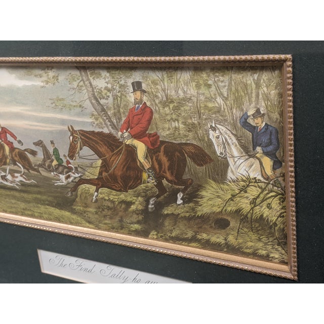 Late 20th Century Bombay Private Collection “The Find: Tally-Ho Away O-O” Equestrian Artwork For Sale In New York - Image 6 of 11