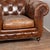 Brown Pair of 20th Century English Chesterfield Club Chairs For Sale - Image 8 of 13