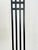 1980s Postmodern 1987 Robert Sonneman for George Kovacs Black Torchiere Floor Lamp For Sale - Image 5 of 12