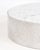 Studio Gallet &amp; Dauzet "HISPAR" Coffee Table, circular gray textured carrara iceberg marble above hammered polished...